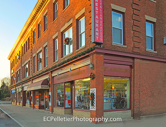 Dalton, MA, city block